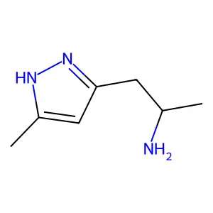 (2R)-1-(5-methyl-1H-pyrazol-3-yl)propan-2-amine structure
