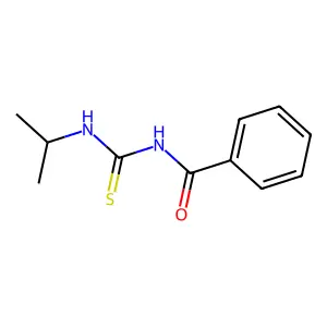 N-(propan-2-ylcarbamothioyl)benzamide structure