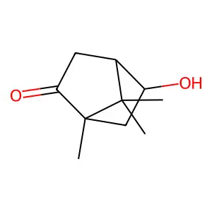 5-Hydroxy-1,7,7-trimethylbicyclo(2.2.1)heptan-2-one structure
