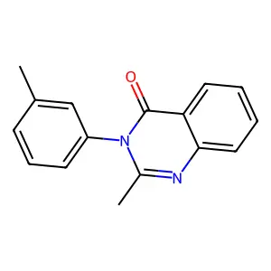 4(3H)-Quinazolinone, 2-methyl-3-(m-tolyl)- structure