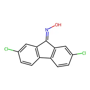 2,7-Dichloro-fluoren-9-one oxime structure