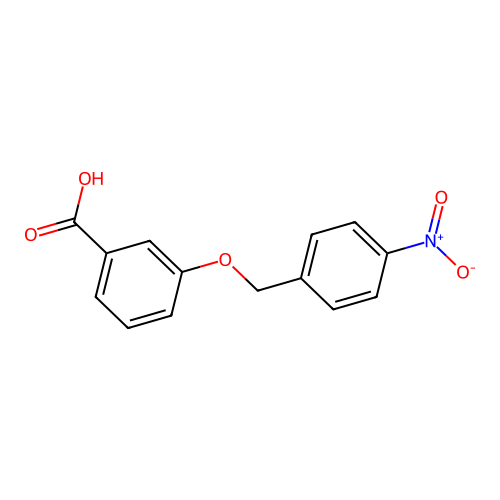 3-(4-Nitrobenzyloxy)benzoic acid structure