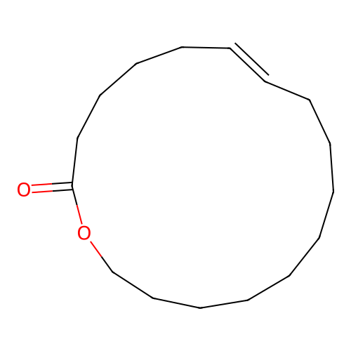Oxacycloheptadec-7-en-2-one structure