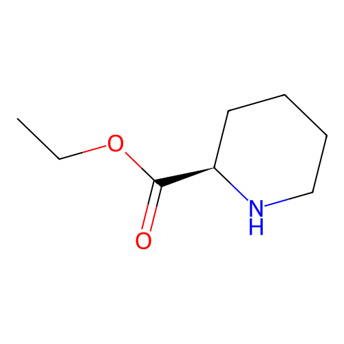 (R)-Ethyl piperidine-2-carboxylate structure