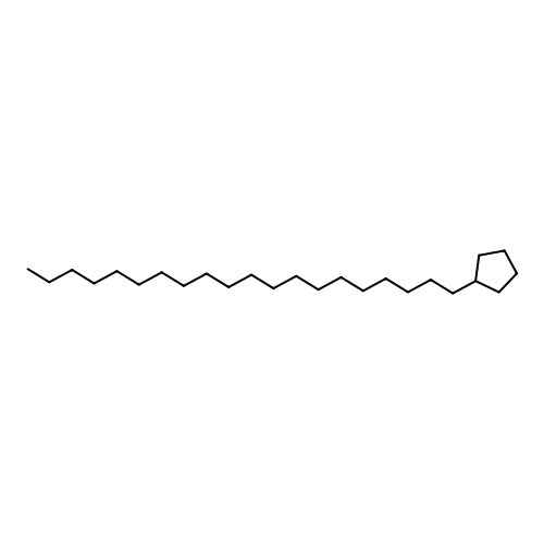 1-Cyclopentyleicosane structure