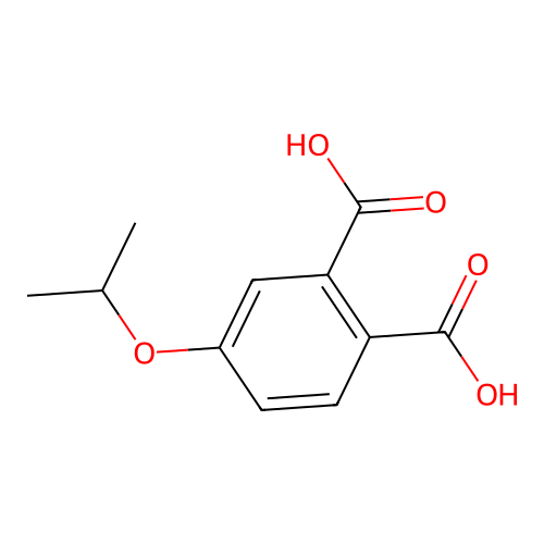 4-Isopropoxy-phthalic acid structure
