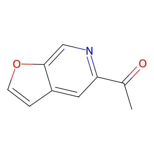 5-Acetylfuro(2,3-c)pyridine structure