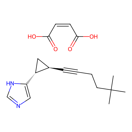 Cipralisant Maleate structure