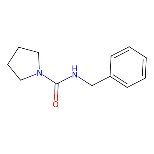 N-benzylpyrrolidine-1-carboxamide structure