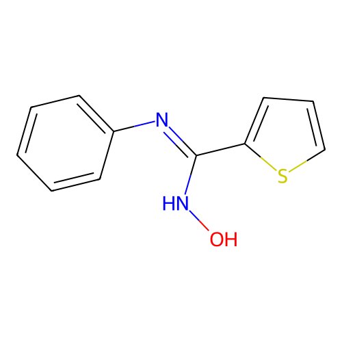 2-Thenanilide oxime structure