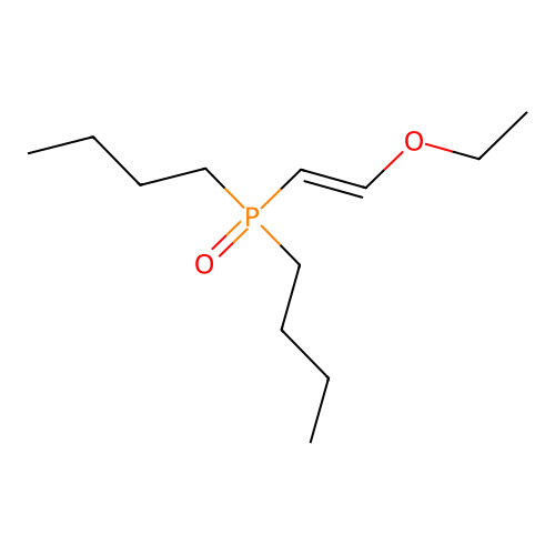 1-[Butyl(2-ethoxyethenyl)phosphoryl]butane structure