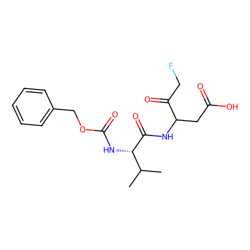 Z-Val-Asp-fmk structure