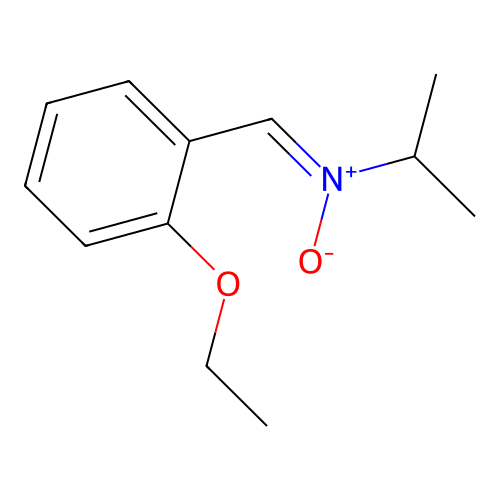 1-(2-ethoxyphenyl)-N-propan-2-ylmethanimine oxide structure