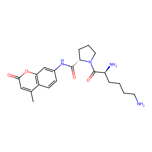 Lys-Pro-AMC structure