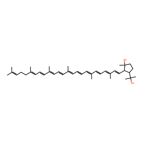 2,6-Cyclolycopene-1,5-diol structure