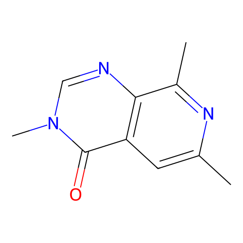 Pyrido[3,4-d]pyrimidin-4(3H)-one, 3,6,8-trimethyl- structure