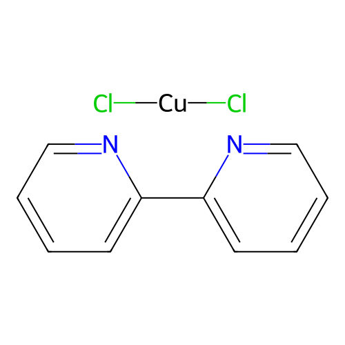 (2,2'-Bipyridyl)dichlorocopper(II) structure