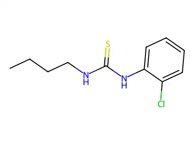 1-Butyl-3-(2-chlorophenyl)thiourea structure