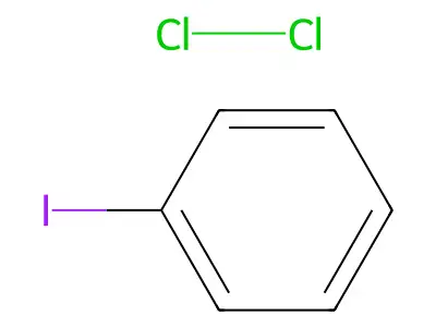 Benzene, iodo-, compd. with chlorine (1:1) structure