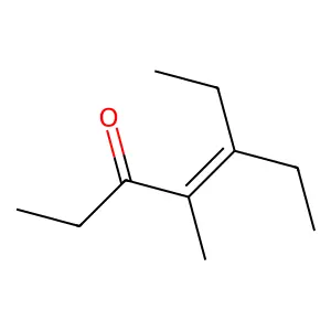 5-Ethyl-4-methylhept-4-en-3-one structure