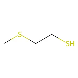 3-硫杂-1-丁硫醇 structure