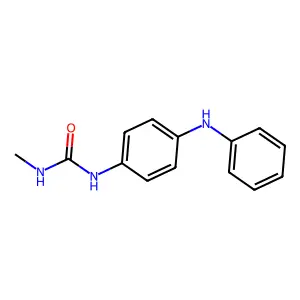 1-(4-Anilinophenyl)-3-methylurea structure