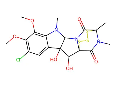 Sporidesmin E structure