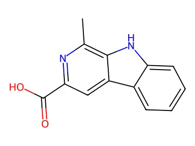 Harman-3-Carboxylic Acid structure