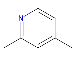 2,3,4-Trimethylpyridine structure