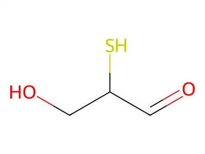2-Thioglyceraldehyde structure