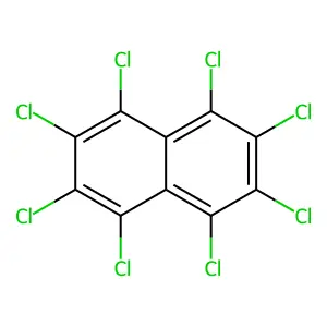 八氯萘 structure