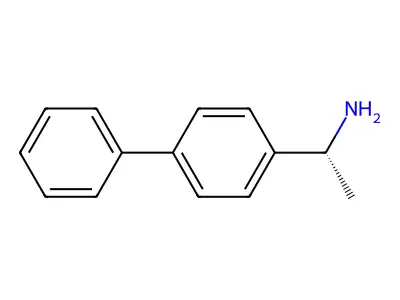 (1R)-1-(4-Phenylphenyl)ethan-1-amine structure