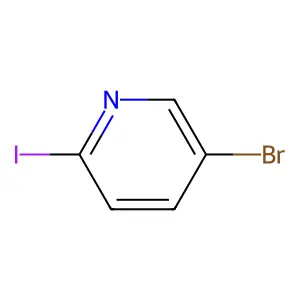 5-Bromo-2-iodopyridine structure