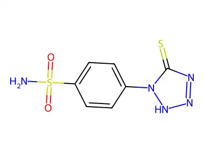 1-(4-Bromophenyl)-5-mercapto-1,2,3,4-tetrazole structure