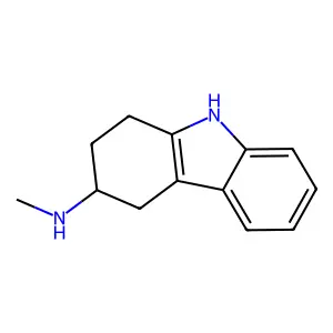 2,3,4,9-四氢-N-甲基-1H-咔唑-3-胺 structure