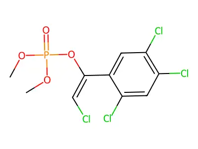 杀虫畏 structure
