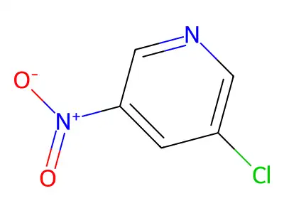 3-Chloro-5-nitropyridine structure