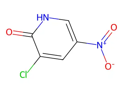 3-Chloro-5-nitro-2(1H)-pyridinone structure