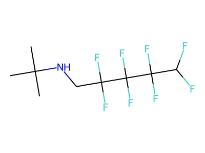 N1-(tert-butyl)-2,2,3,3,4,4,5,5-octafluoropentan-1-amine structure