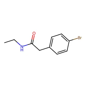 2-(4-溴苯基)-N-乙基乙酰胺 structure