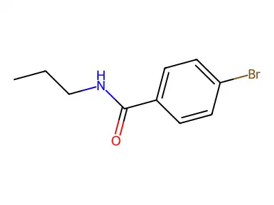 4-bromo-N-propylbenzamide structure