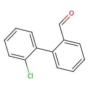 2'-Chloro-[1,1'-biphenyl]-2-carbaldehyde structure