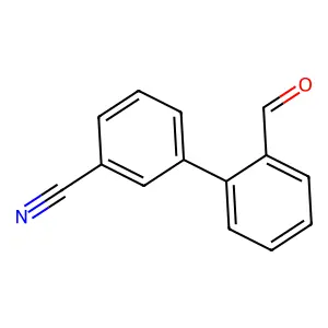 2'-Formyl-biphenyl-3-carbonitrile structure