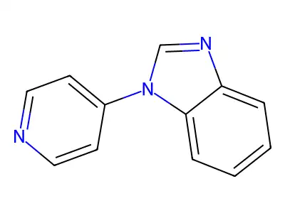 1-Pyridin-4-yl-1H-benzoimidazole structure