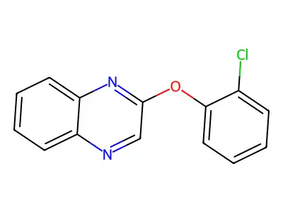 2-(2-Chlorophenoxy)quinoxaline structure