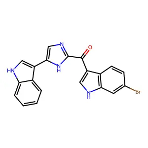 Isobromodeoxytopsentin structure