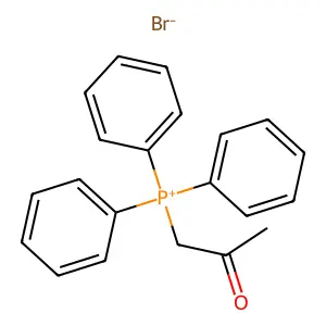 Acetonyltriphenylphosphonium bromide structure