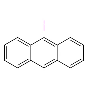 9-Iodoanthracene structure