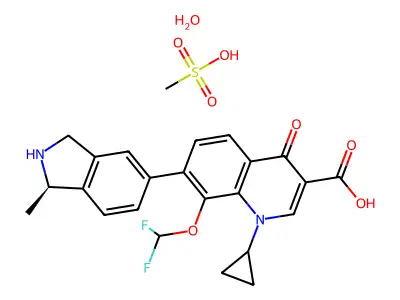 加雷沙星 structure