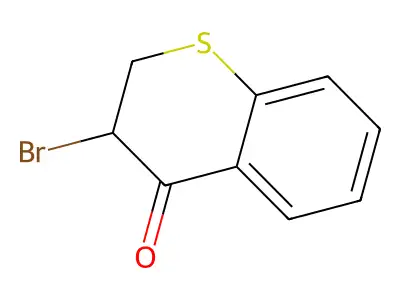3-Bromothiochroman-4-one structure